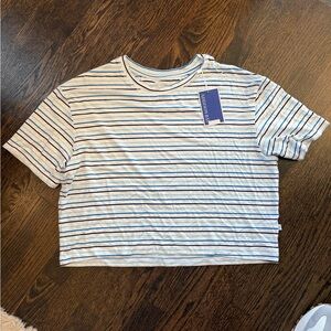 Striped Short Sleeve T-Shirt